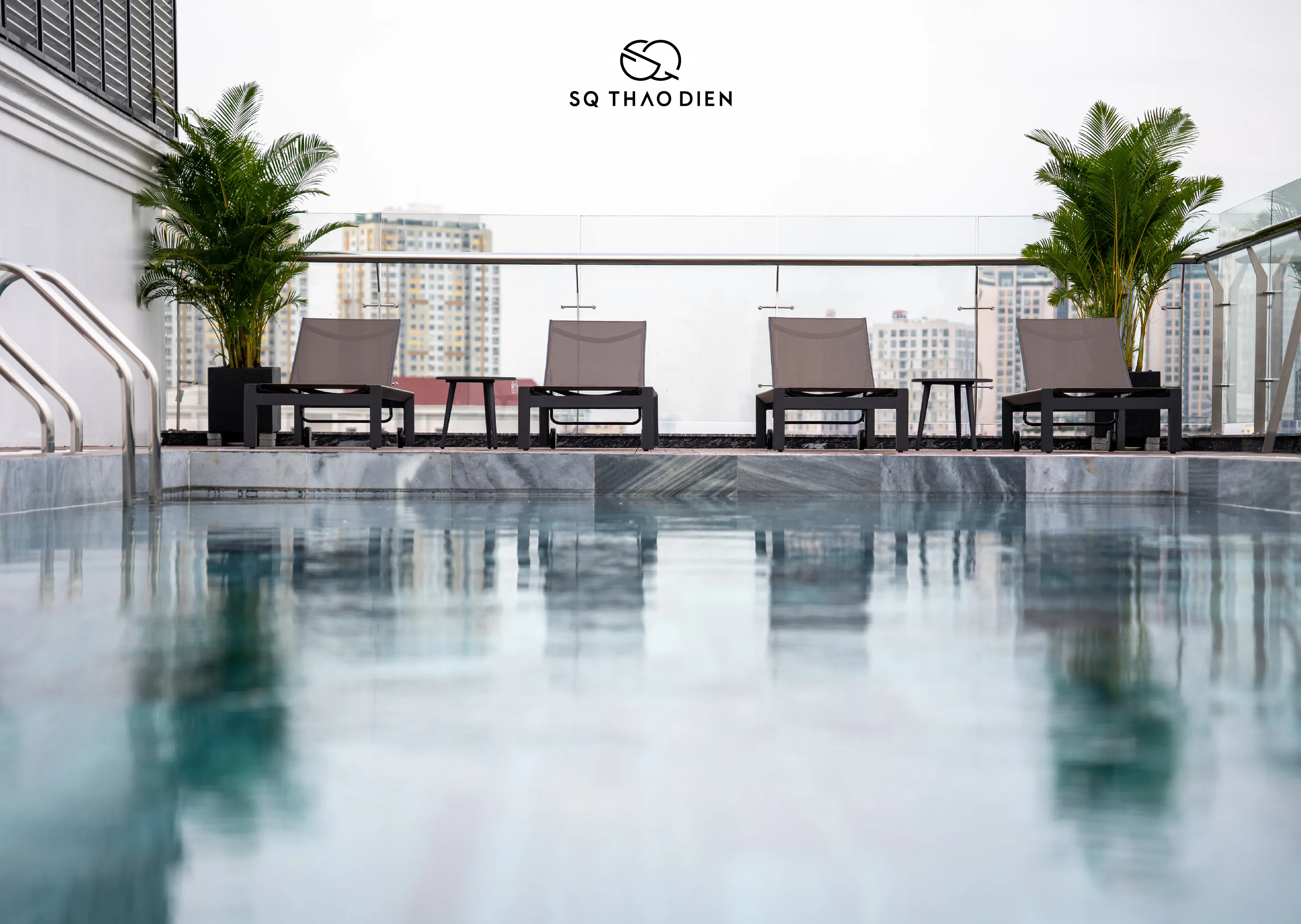 Spacious Balcony One Bedroom SQ Thao Dien Serviced Apartment For Rent in HCMC 65sqm 1,150 USD/month